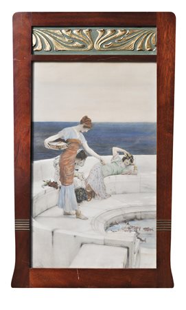 Lawrence Alma-Tadema (Dronrjip, Niederlande 1836 – Wiesbaden 1912) Silver...