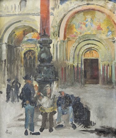 Francesco Gioli (San Frediano di Settimo 1846 – Firenze 1922) Vor dem...