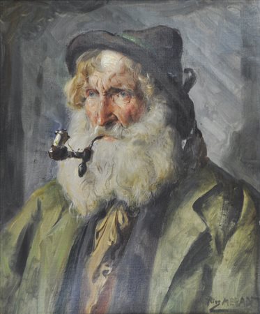 Thomas Riss (Haslach, Stams 1871 - Innsbruck 1959) Tiroler Bauer mit...