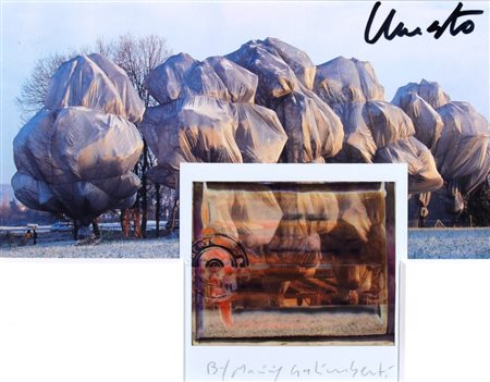 CHRISTO - GALIMBERTI "Christo ready-made affezione n-375" 2011 Polaroid...