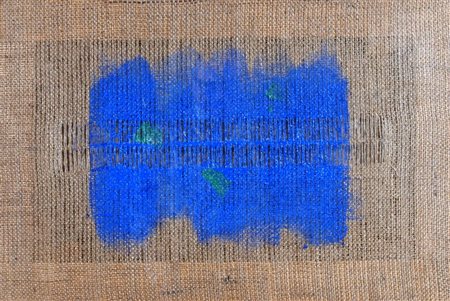 EMBLEMA SALVATORE (Terzigno 1929) "Senza titolo" 2004 Terra colorata su tela...