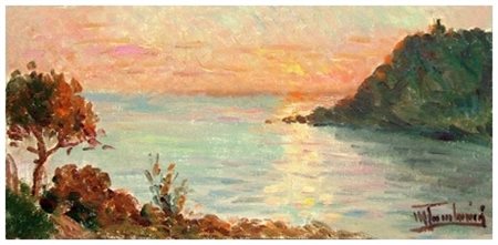 MARIO TAMBURINI Casciana Terme 1914 – Casciana Terme 1989 Mare a Quercianella...