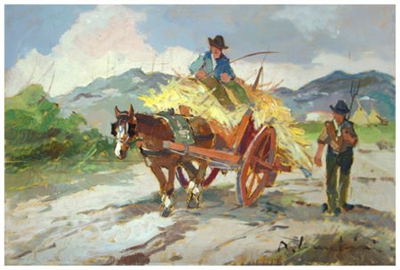 RENZO MARTINI Livorno 1937 – Livorno 2005 Senza titolo Olio su tavola 35 x...