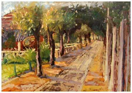 SILVANO QUIRICI Livorno 1912 – Livorno 1999 La baracchina, Ardenza mare 1974...