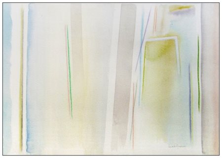 RICCARDO GUARNERI Firenze 1933 Senza titolo Acquerelli su carta Aquarelle...