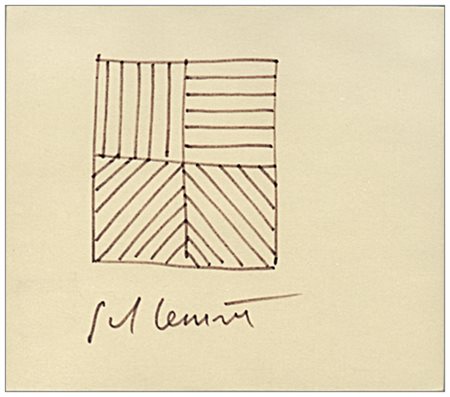 SOL LEWITT Hartford (USA) 1928 – New York (USA) 2007 Senza titolo Inchiostro...