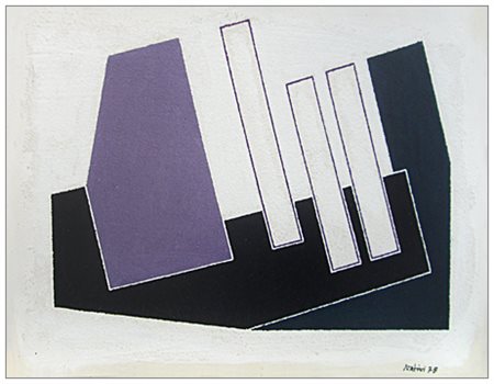 GUALTIERO NATIVI Pistoia 1921 – Greve in Chianti 1999 Senza titolo 1978...