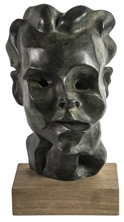 ENZO BENEDETTO, La Vittoria inglese, 1945, Scultura in bronzo, h. 29 cm (con...