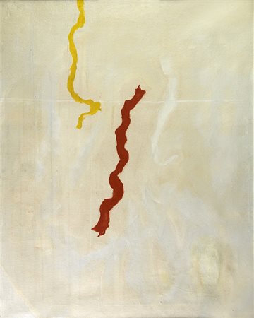 VALENTINO VAGO, Senza titolo, 1968, Olio su tela, 92 x 73 cm, Firma e data al...