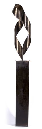 ISABELLA NURIGIANI, Thinking nice, 2016, Scultura in ferro, 188 x 23,4 x 20,5...