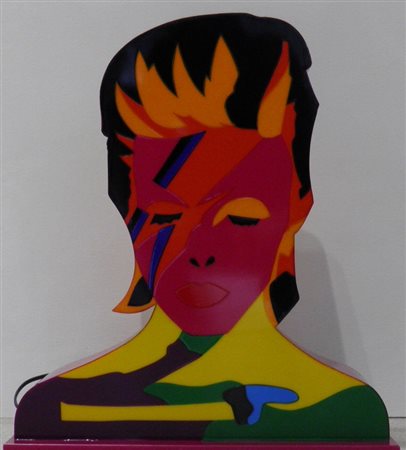 LODOLA MARCO DORNO 1955 ALADIN, 2011 LUMINOSA cm 46 x 52 x 17 Firma, anno e...