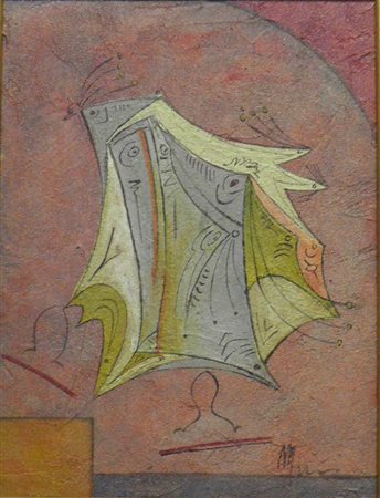 MAGGIONI PIERO MONTICELLI BRIANZA 1931 VIGANO' 1995 LIRICO, 70 POLIMATERICO...