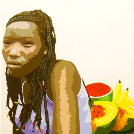 ZUNIGA CARLOS ARTURO BOGOTA' 1970 PROYECTO PACIFICO, 2006 ACRILICO SU TELA cm...