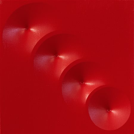 STEFANO BRUNELLO (1960) Progressione Radiale, 2015 Acrilici su tela...