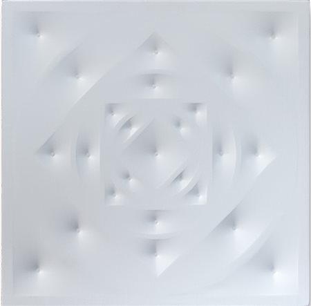 STEFANO BRUNELLO (1960) Progressione Quadrato nel Cerchio, 2015 Acrilici su...