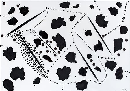 DALILA CROTTI (1983) Not Is Lucio, 2004 Tecnica mista e applicazioni su tela...