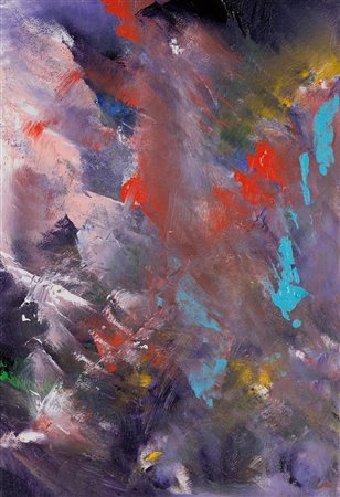 ERNESTO TRECCANI (1920-2009) Non vorrei giungere a tanto, 2005 Acrilici su...