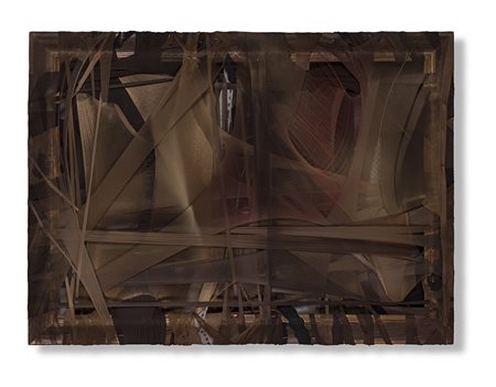 ALA (1966) Aumentare il dubbio, 2005 Tecnica mista e calze su cornice cm...