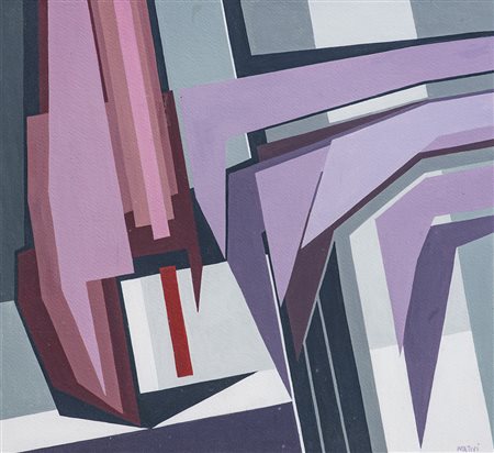 GUALTIERO NATIVI (1921-1999) Dialogo sui massimi sistemi, 1983 Acrilici su...