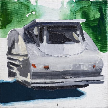 ALESSANDRO ROMA (1977) Senza Titolo, 2005 Olio e smalti su tela cm 20x20...