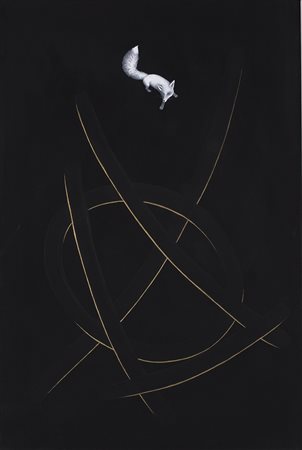 GIUSEPPE SCAIOLA (1951) Nascondeva il suo tesoro fra le sterpaglie, 1983 Olio...