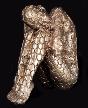 RABARAMA (1969) Wunjo, 2011 Scultura in bronzo cm 23x13,7x24 Firma, titolo e...