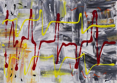 LUCA FARACI Colori d'Oriente, 2010 Tecnica mista su tela cm 50x70 Sigla...