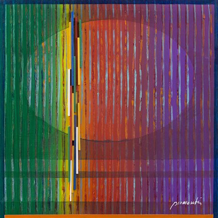 LORENZO PIEMONTI (1935-2015) Accelerazioni 596, 2014 Acrilici e rilievi su...