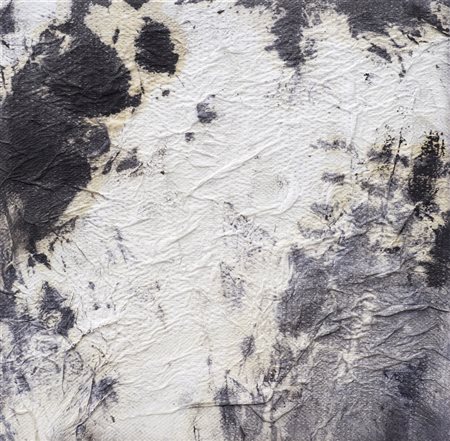 DANIELE CESTARI (1983) Senza Titolo Tecnica mista su tela cm 20x20 Firma al...