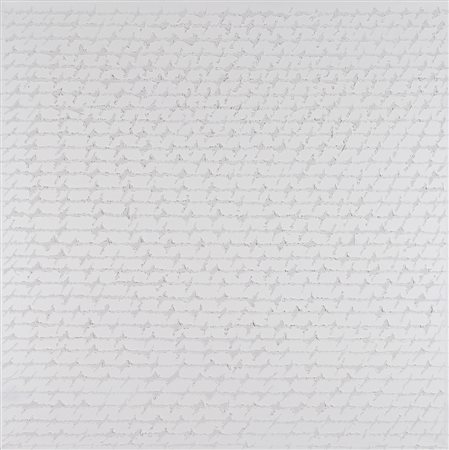 ALFREDO RAPETTI (1961) Scrittura infranta continua, 2007 Acrilici su tela cm...