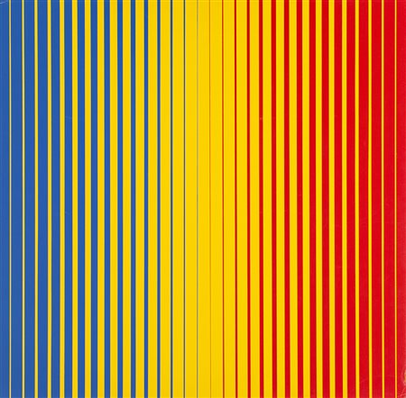 GETULIO ALVIANI (1939) Senza Titolo, 1972 Serigrafia cm 65x65 Firma,...