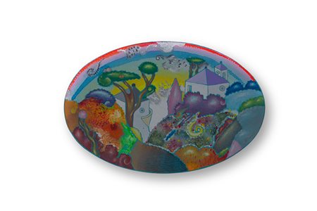 LUCA ALINARI (1943) Senza Titolo Tecnica mista su tela intavolata cm 20x30...