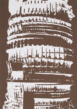 ARNALDO POMDORO (1926) Senza Titolo Serigrafia cm 69,5x50 Firma e numerazione...