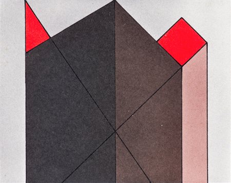 IGINO LEGNAGHI (1936) Senza Titolo, 1989 Inchiostro metallizzato su carta cm...