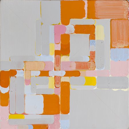 ROBERTO CARACCIOLO (1960) Senza Titolo, 1999 Tecnica mista su tela cm 30x30x3...