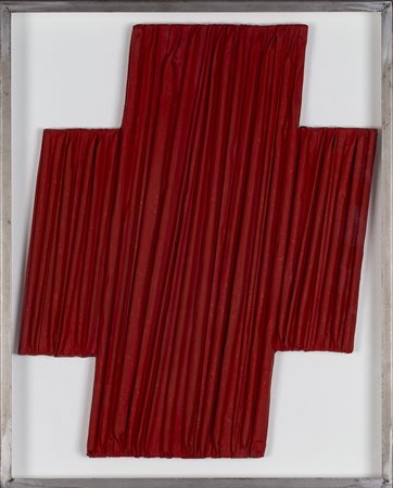 UMBERTO MARIANI (1936) Senza Titolo, 2005 Acrilici su piombo intavolato entro...