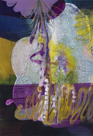 MARCO CINGOLANI (1961) Senza Titolo, 2014 Tecnica mista su carta cm 50x35...