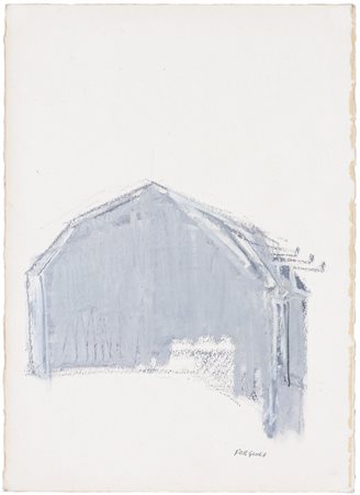 ATTILIO FORGIOLI (1933) Senza Titolo Tecnica mista su carta cm 34,5x25,5...