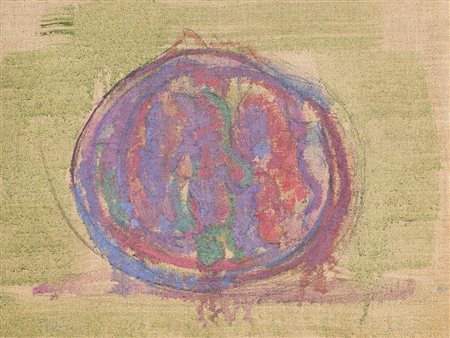 ATTILIO FORGIOLI (1933) Frutto Olio su tela cm 30x40 Firma al fronte...