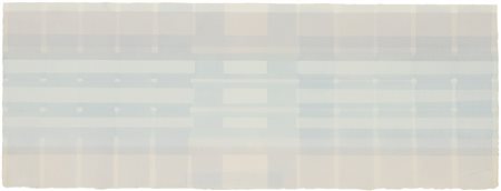 VITTORIO MATINO (1943) Senza titolo, 1976 Acquerello su carta cm 25x67 Firma...