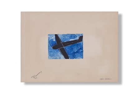 FRANCO ANGELI (1935-1988) Uccello del maleaugurio, 1979 Tecnica mista e...