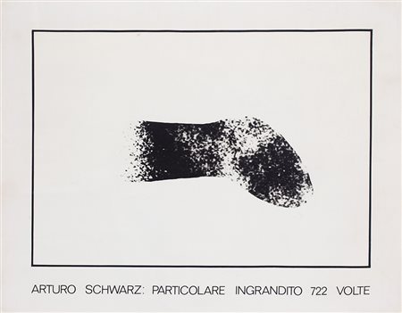 EMILIO ISGR&Ograve; (1937) Arturo Schwarz: particolare ingrandito 722 volte,...