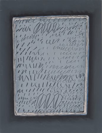 AGOSTINO FERRARI (1938) Senza Titolo, 1965 Tecnica mista su carta intelata cm...