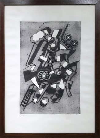 Umberto Mastroianni "Aleadi" - Incisione su carta - cm 70x50 - es. n. X/XX...