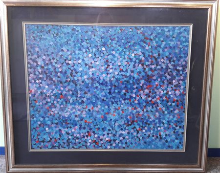 Castagneto "Antibes" - 1984 - Olio su tela - cm 80x100- Firma, data e titolo...