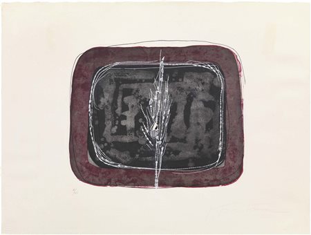 Lucio Fontana, Rosario Santa Fè 1899 - Varese 1968, Concetto spaziale, 1968,...