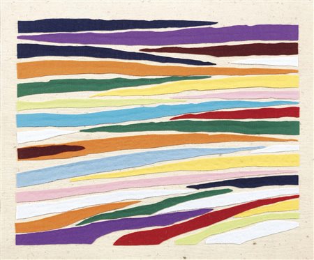 Piero Dorazio, Roma 1927 - Todi (Pg) 2005, Senza titolo, 1974, Multiplo in...