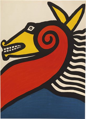 Alexander Calder, Philadelphia 1898 - New York 1976, Horse, (1975),...