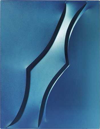 Giuseppe Amadio, Todi (Pg) 1944, Gratio, 2016, Acrilico su tela estroflessa,...