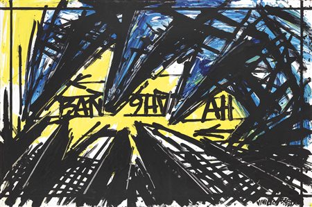 Vinicio Berti, Firenze 1921 - 1991, Grande Incontro-Scontro BAN-9HV-AH, 1990,...